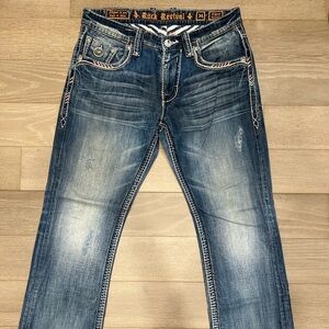 Rock Revival Denim Jeans. Alfred straight. Size 34. Great condition.